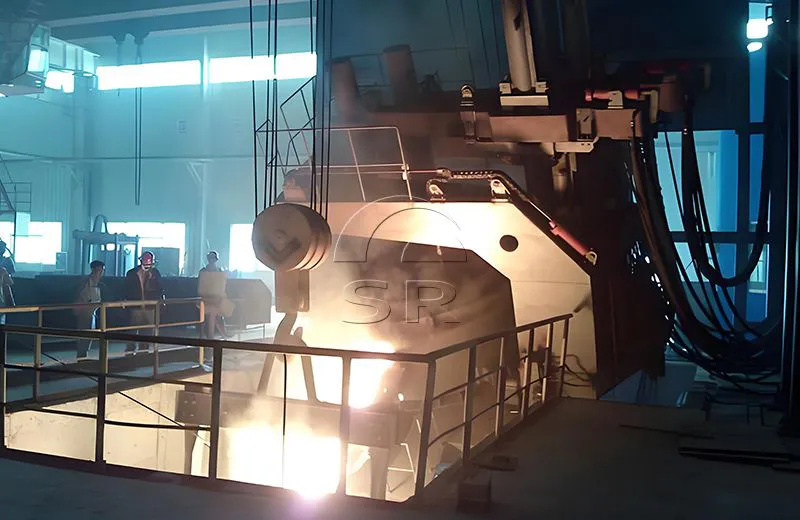 Introduction au four à arc électrique de 15 tonnes