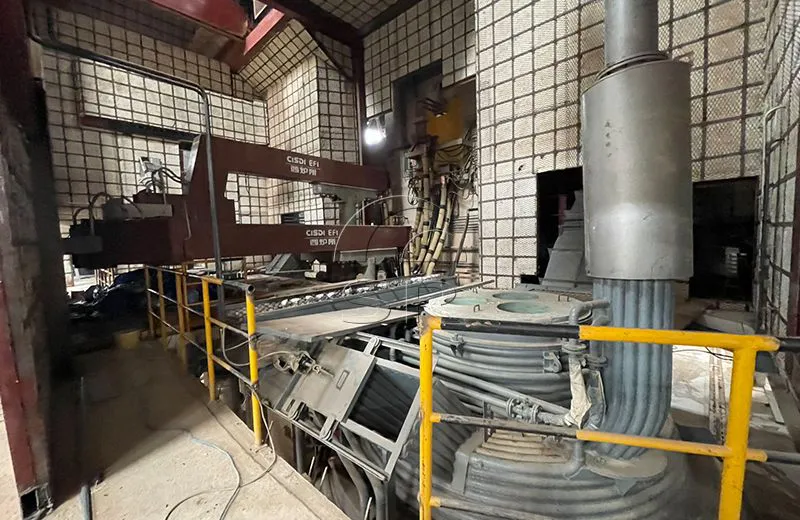 Introduction du four de raffinage en poche LF 20T