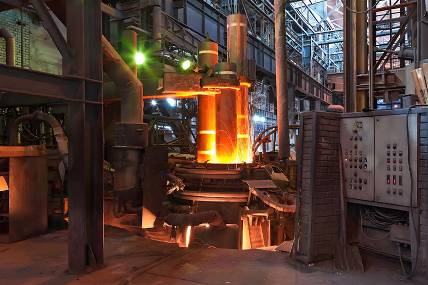 Projet de four à arc électrique de 50 tonnes en Chine